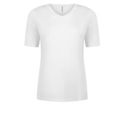 S T-shirt spray print - Wit