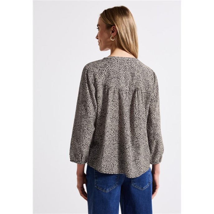 S Street One blouse A345732 Antra zand