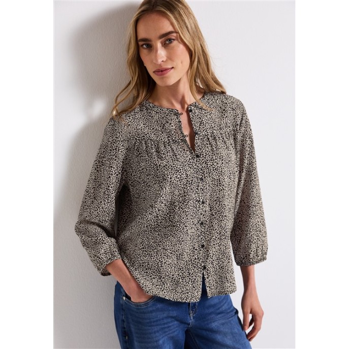 S Street One blouse A345732 Antra zand