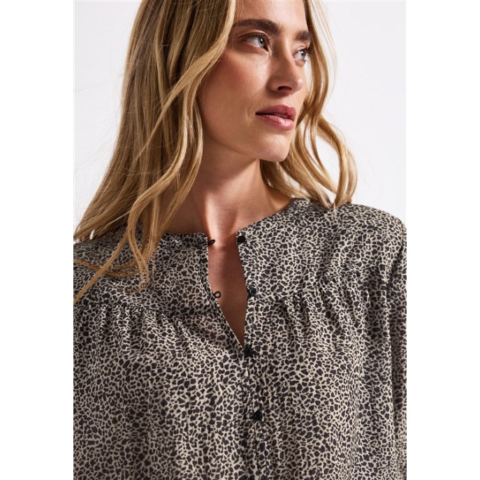 S Street One blouse A345732 Antra zand