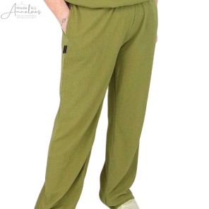 ZOSO Broek Dolly structuur Groen