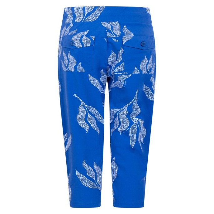 S ZOSO Capri broek Bianca Kobalt wit