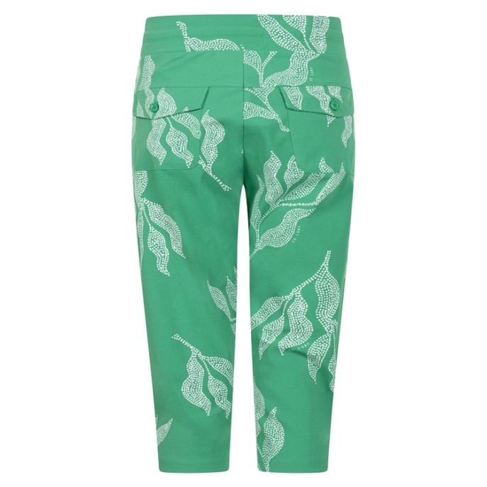 ZOSO Capri broek Bianca Groen wit