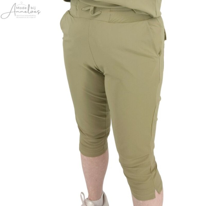 ZOSO Broek capri travel Green