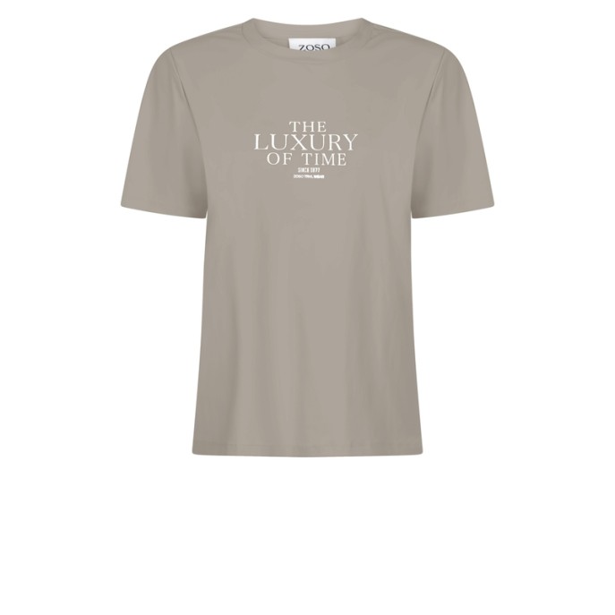 ZOSO T-shirt Isabel travel Sand Stone
