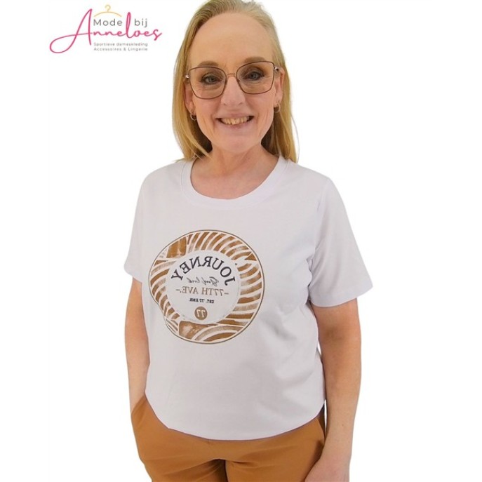 Zoso Travel T-shirt Journey white / summer