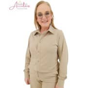 S ZOSO Blouse Violet travel Sand stone S ZOSO Blouse Violet travel Sand stone