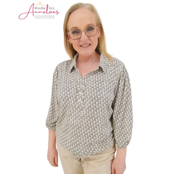 Z ZOSO poloshirt Maria Kit Sand Stone