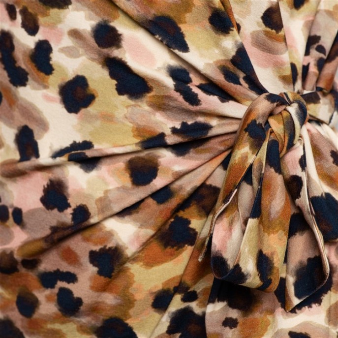 Andco shirt Lizzy animal dot Beige multi