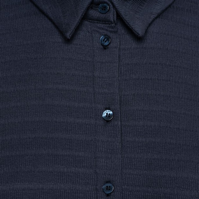 AndCO Blouse Lotte relief Zwart