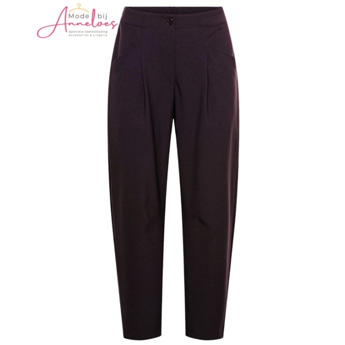 Andco Woman broek PA459 Pris heavy travel Plum