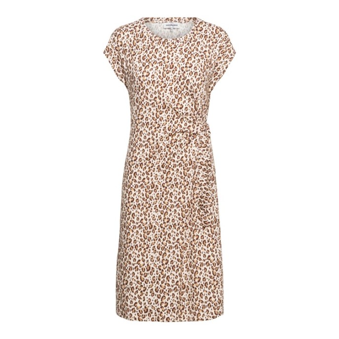 Andco Jurk Lizzy animal Ecru multi