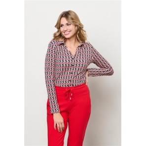 AndCo Blouse Vayen Moon Red Multi